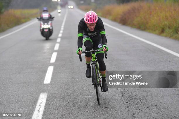 Matti Breschel of Denmarkduring the 102nd Giro del Piemonte 2018 a 191km race from Racconici to Stupinigi on October 11, 2018 in Stupinigi, Italy.