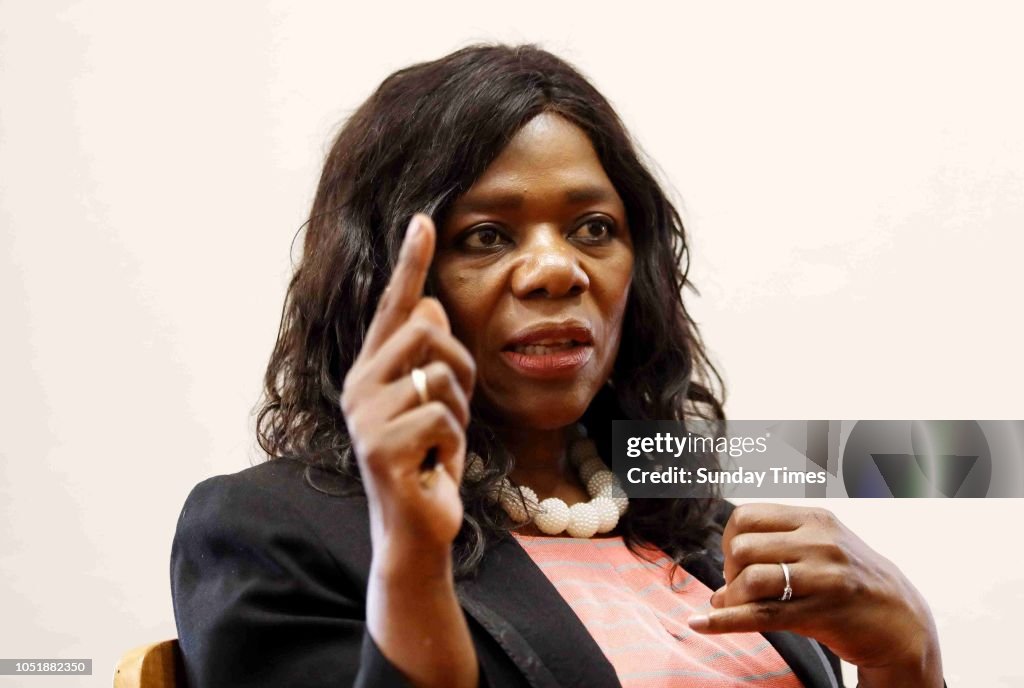 Close up with former South African public protector Thuli Madonsela