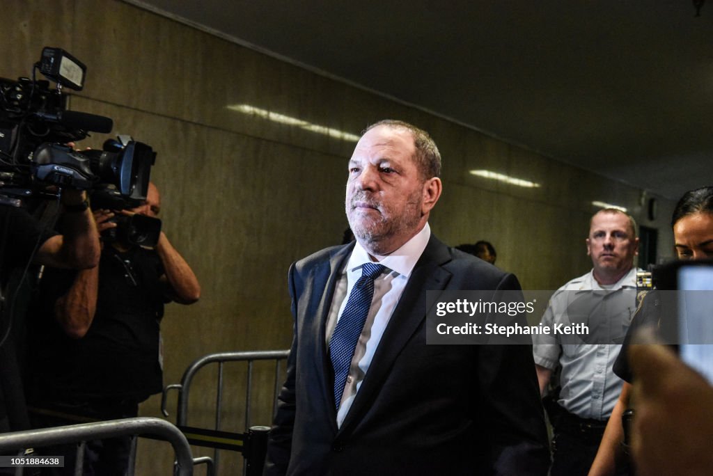Lawyers For Harvey Weinstein Attend Court Hearing
