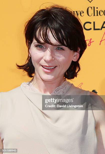 Actress Michele Hicks attends the 1st Annual Veuve Clicquot Polo Classic Los Angeles at Will Rogers State Historic Park on October 10, 2010 in...