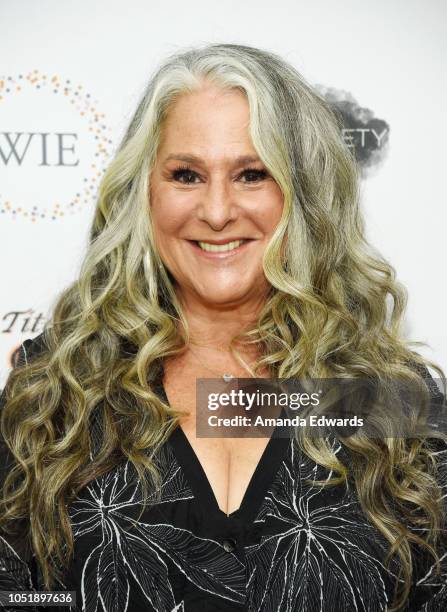 Writer and producer Marta Kauffman attends the Women In Entertainment's 4th Annual Summit at the Skirball Cultural Center on October 11, 2018 in Los...