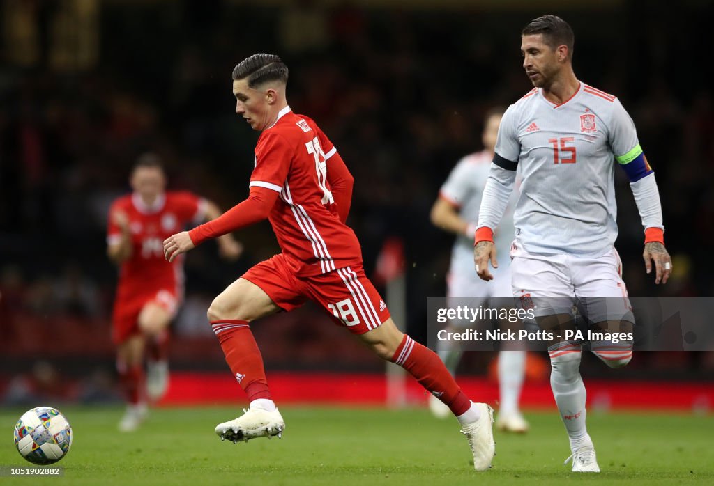 Wales v Spain - International Friendly - Principality Stadium