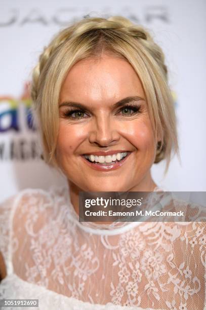 Katy Hill attends The Virgin Holidays Attitude Awards at The Roundhouse on October 11, 2018 in London, England.