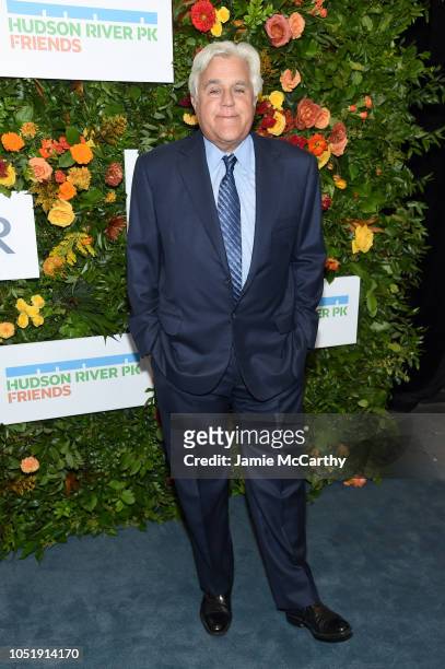 Jay Leno attends the 20th Anniversary Gala to celebrate Hudson River Park at Pier 60 on October 11, 2018 in New York City.