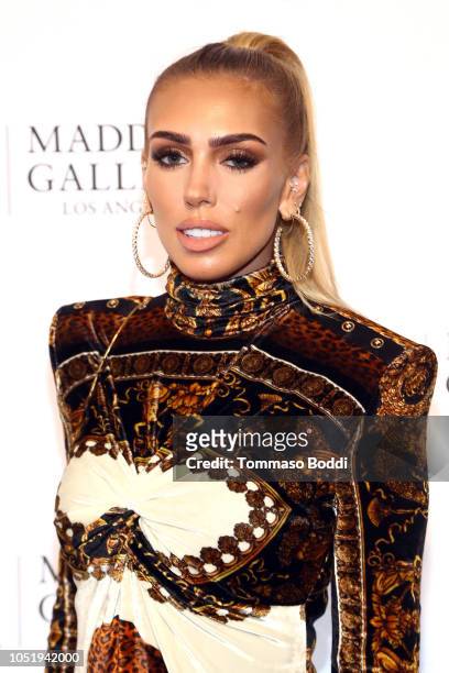Petra Ecclestone attends the Grand Opening Maddox Gallery Los Angeles on October 11, 2018 in West Hollywood, California.