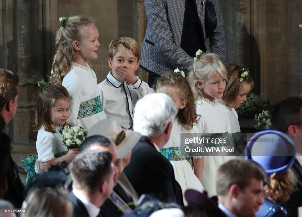 Princess Eugenie Of York Marries Mr. Jack Brooksbank