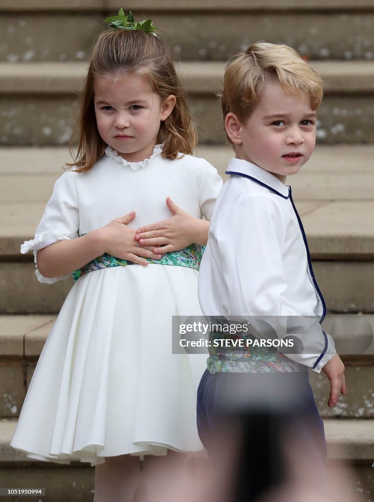 TOPSHOT-BRITAIN-ROYALS-WEDDING-EUGENIE