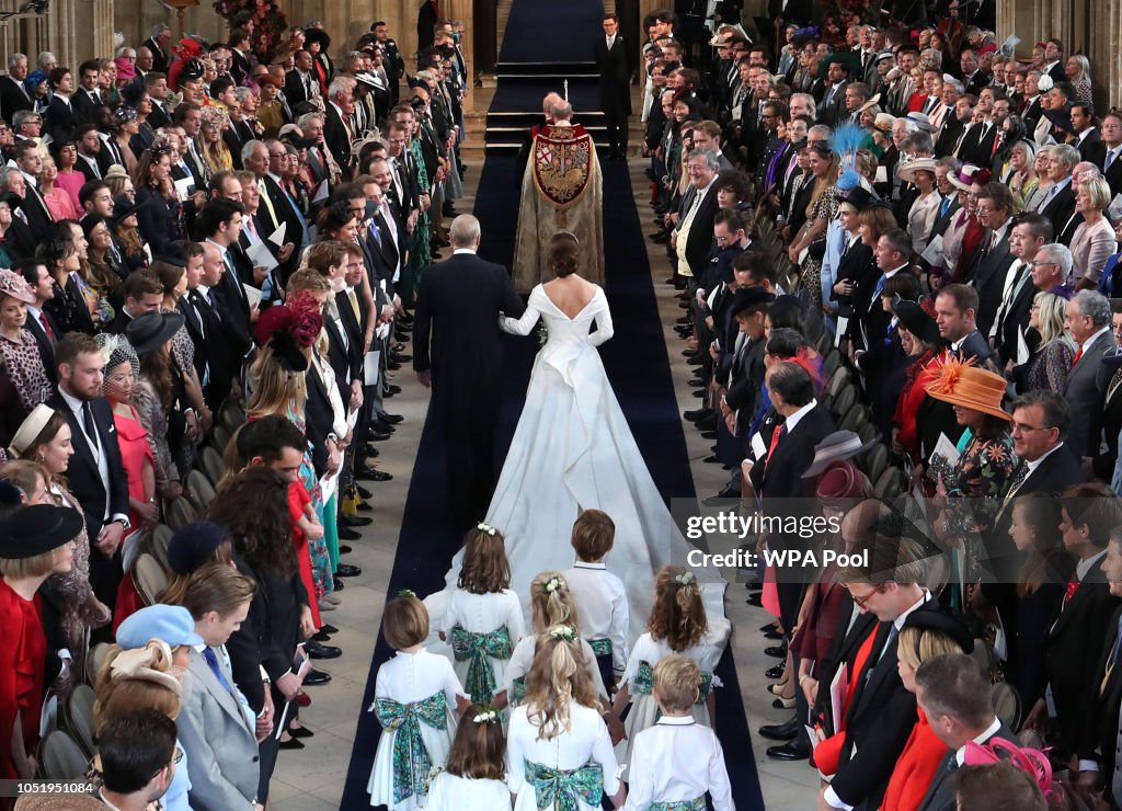 Princess Eugenie Of York Marries Mr. Jack Brooksbank