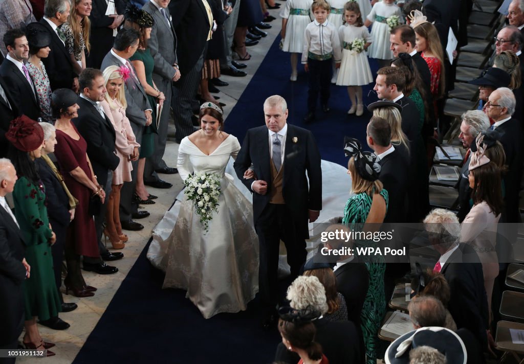 Princess Eugenie Of York Marries Mr. Jack Brooksbank
