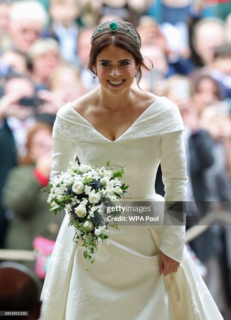 Princess Eugenie Of York Marries Mr. Jack Brooksbank
