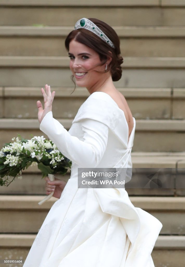 Princess Eugenie Of York Marries Mr. Jack Brooksbank