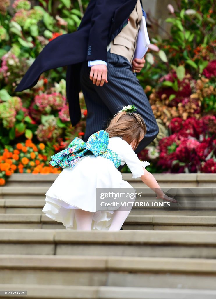 BRITAIN-ROYALS-WEDDING-EUGENIE