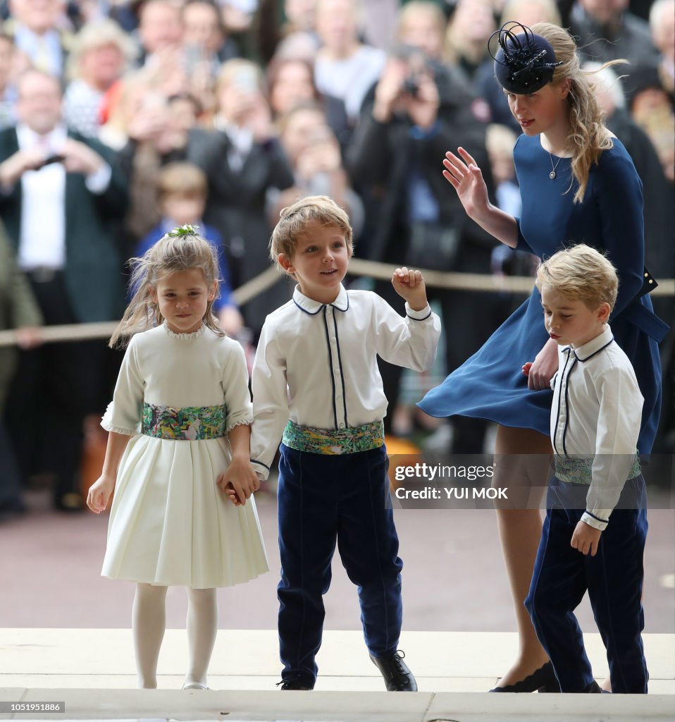 BRITAIN-ROYALS-WEDDING-EUGENIE