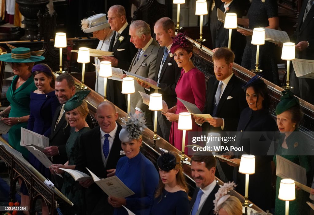 Princess Eugenie Of York Marries Mr. Jack Brooksbank