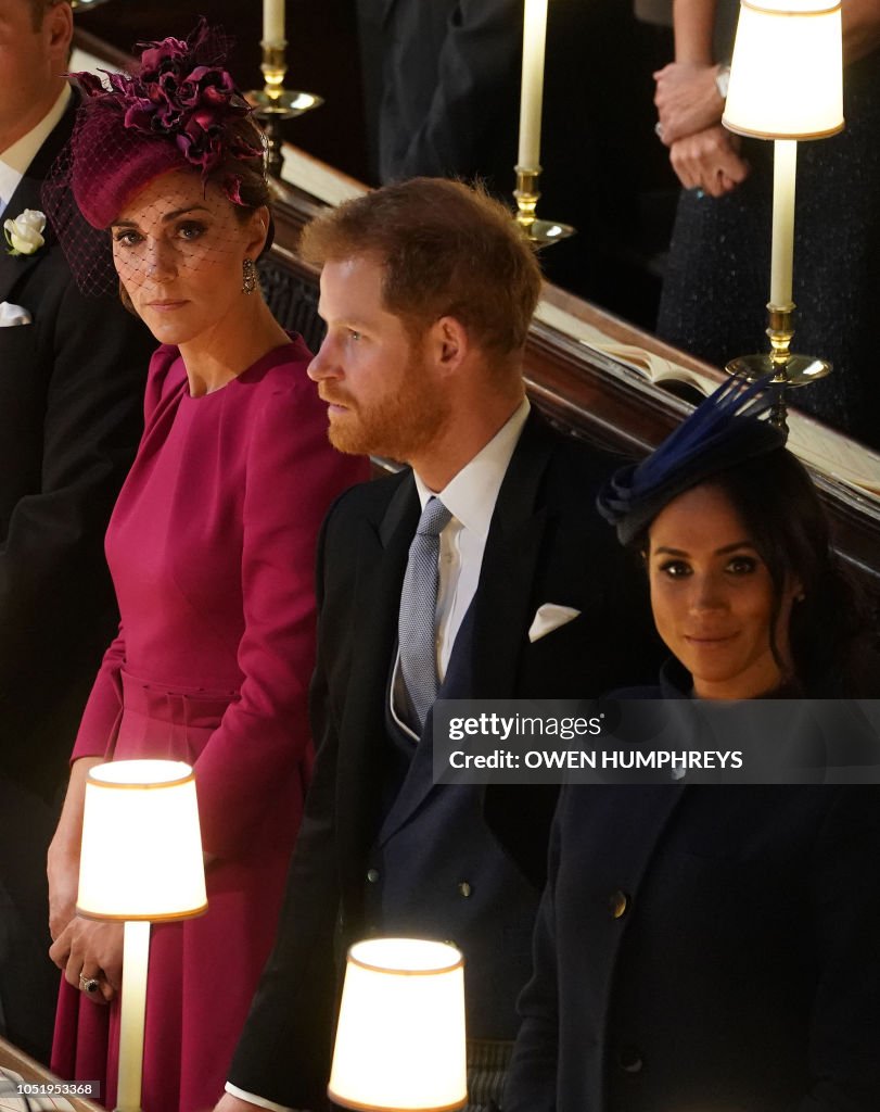 BRITAIN-ROYALS-WEDDING-EUGENIE-CEREMONY