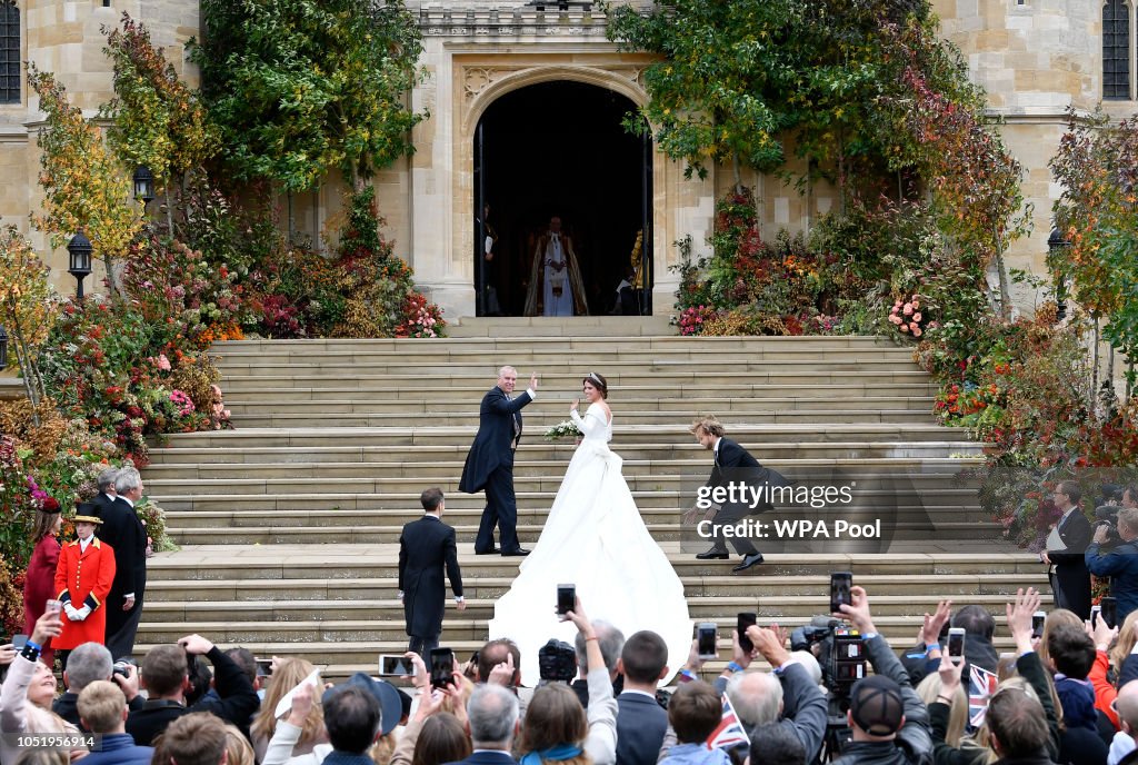 Princess Eugenie Of York Marries Mr. Jack Brooksbank