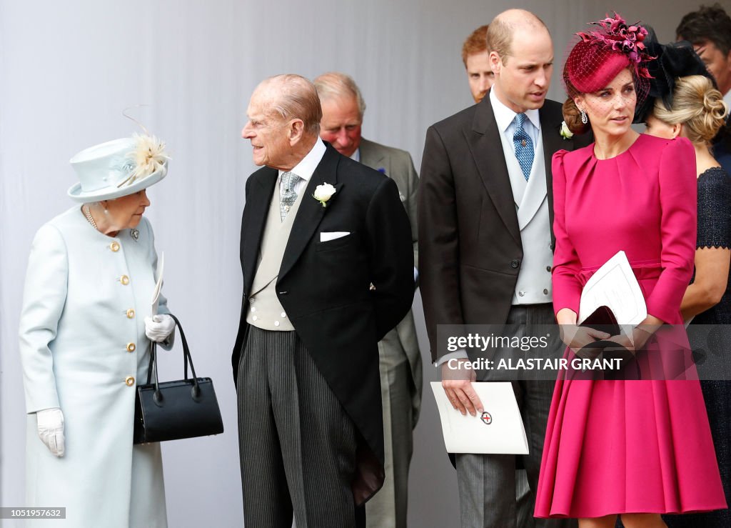 BRITAIN-ROYALS-WEDDING-EUGENIE