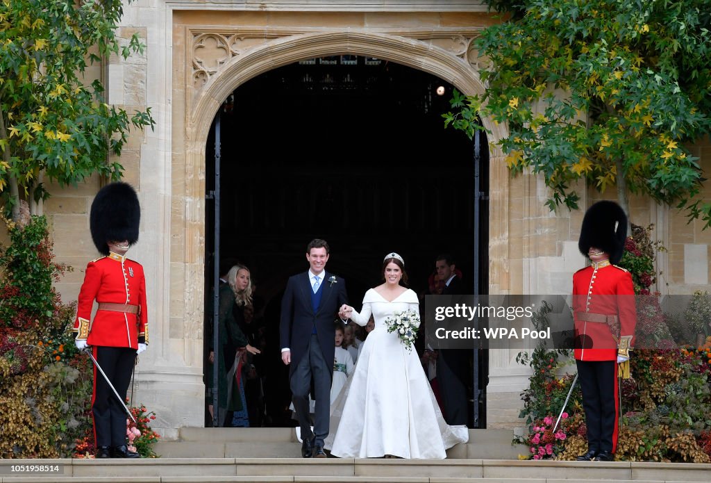 Princess Eugenie Of York Marries Mr. Jack Brooksbank