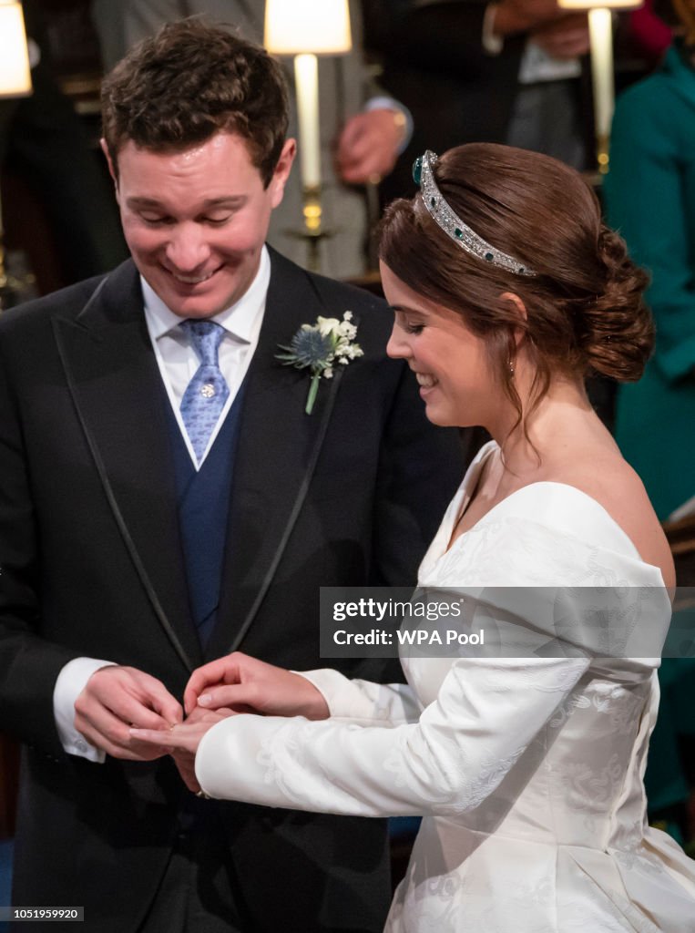 Princess Eugenie Of York Marries Mr. Jack Brooksbank