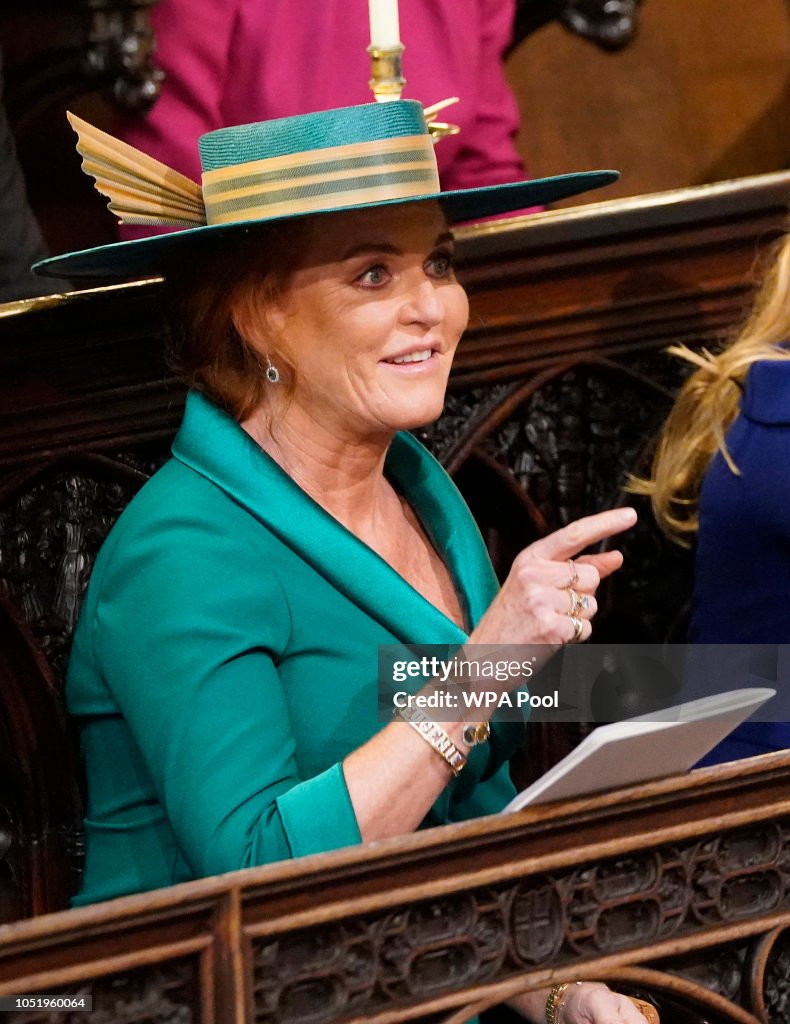 Princess Eugenie Of York Marries Mr. Jack Brooksbank