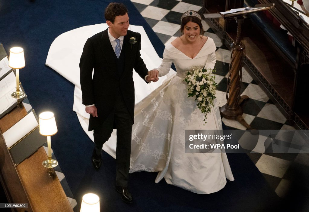 Princess Eugenie Of York Marries Mr. Jack Brooksbank