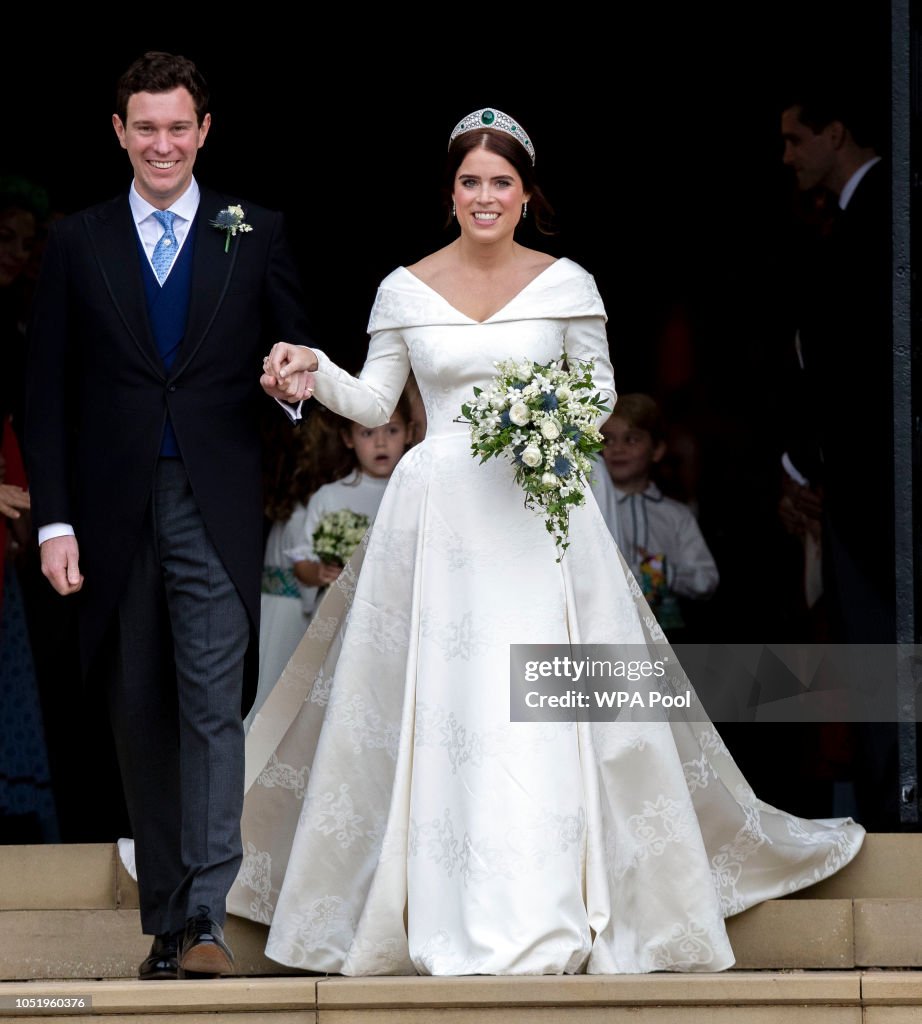 Princess Eugenie Of York Marries Mr. Jack Brooksbank