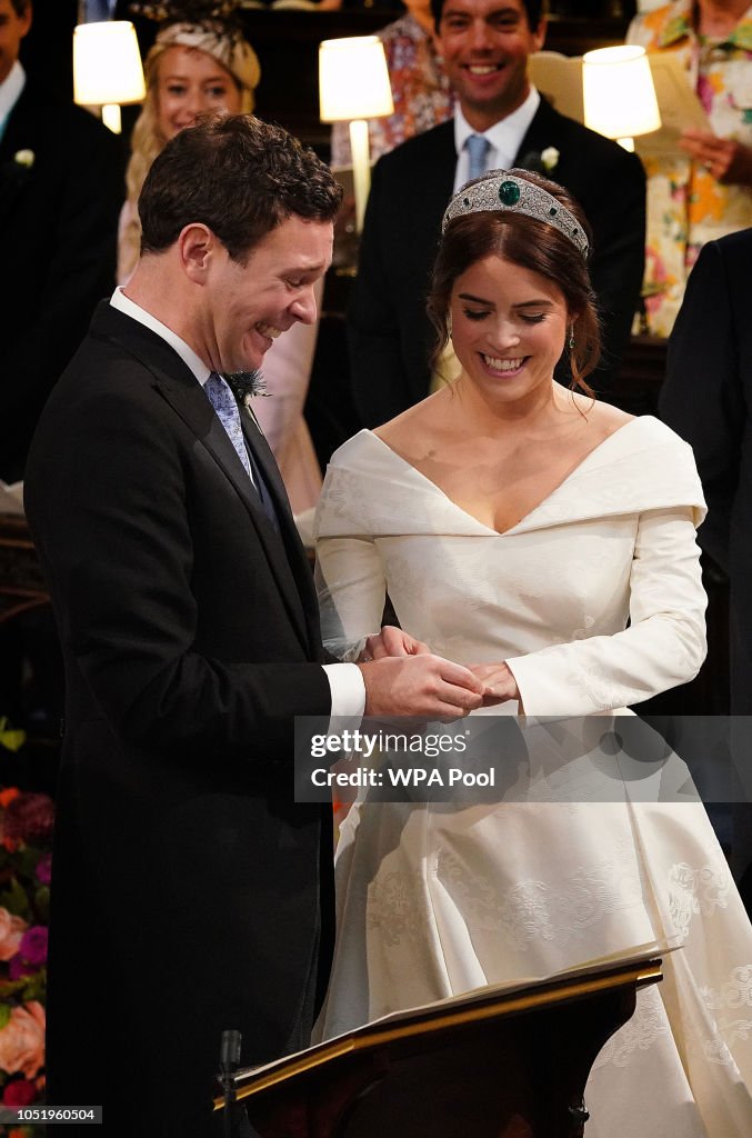 Princess Eugenie Of York Marries Mr. Jack Brooksbank