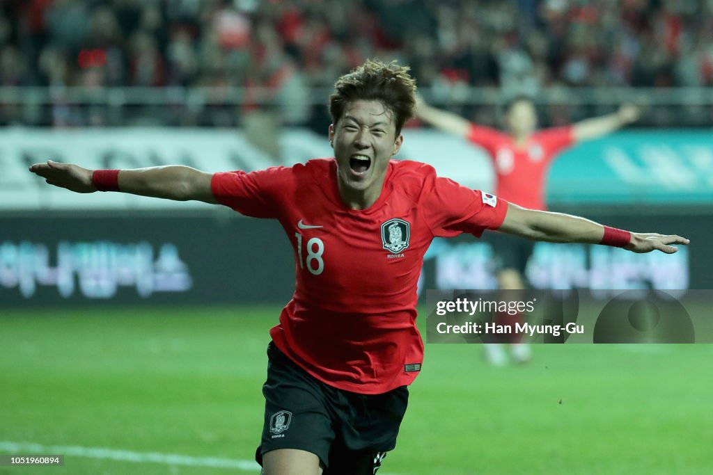 South Korea v Uruguay - International Friendly