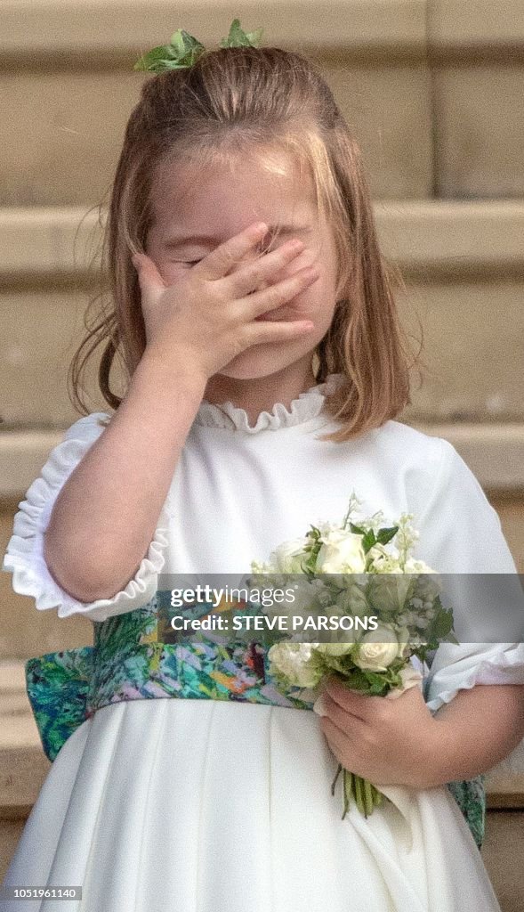 BRITAIN-ROYALS-WEDDING-EUGENIE