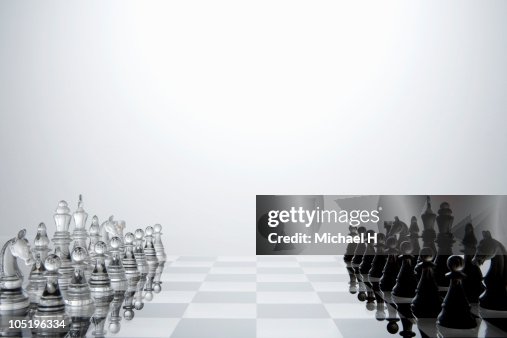 Start of chess game Start of chess game