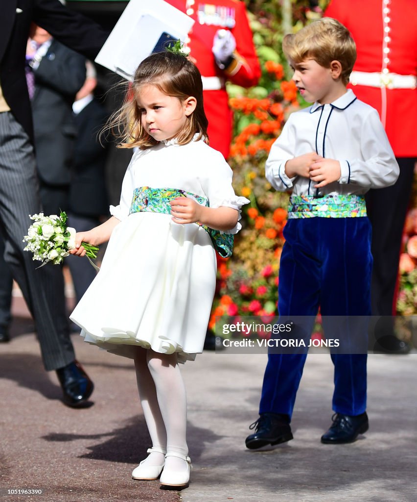 BRITAIN-ROYALS-WEDDING-EUGENIE