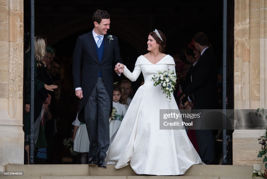 Princess Eugenie Of York Marries Mr. Jack Brooksbank