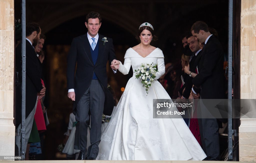 Princess Eugenie Of York Marries Mr. Jack Brooksbank