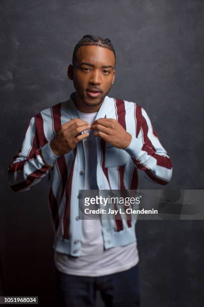 Actor Algee Smith, from 'The Hate U Give' is photographed for Los Angeles Times on September 7, 2018 in Toronto, Ontario. PUBLISHED IMAGE. CREDIT...