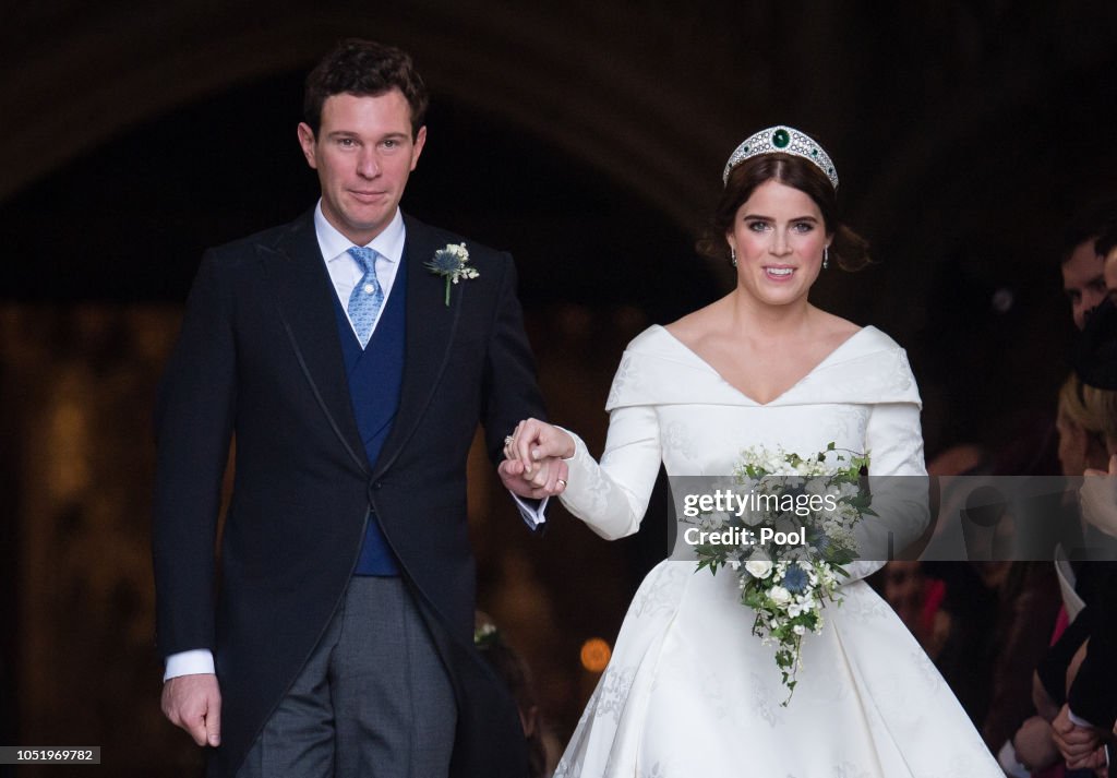 Princess Eugenie Of York Marries Mr. Jack Brooksbank