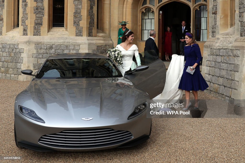 Princess Eugenie Of York Marries Mr. Jack Brooksbank