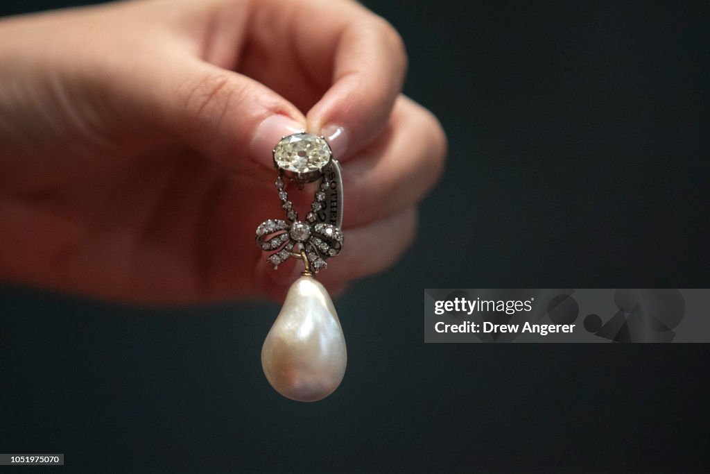 Jewelry Worn By Marie Antoinette Goes On Display At Sotheby's Auction House