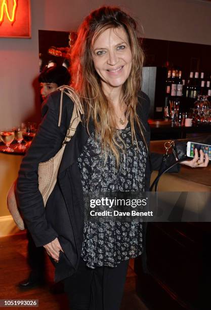 Martha Fiennes attends a screening of Alfonso Cuaron's "Roma" hosted by Netflix & David Heyman at The Ham Yard Hotel on October 12, 2018 in London,...
