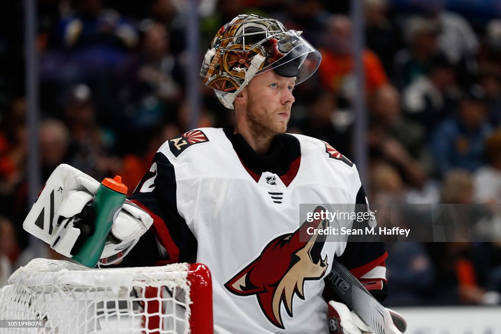 Arizona Coyotes v Anaheim Ducks