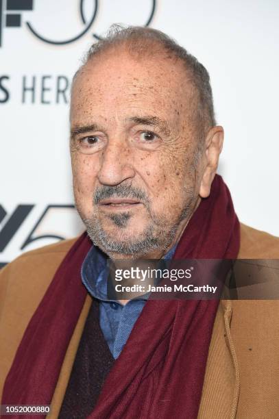 Jean-Claude Carriere attends the "At Eternity's Gate" premiere during the 56th New York Film Festival at Alice Tully Hall, Lincoln Center on October...