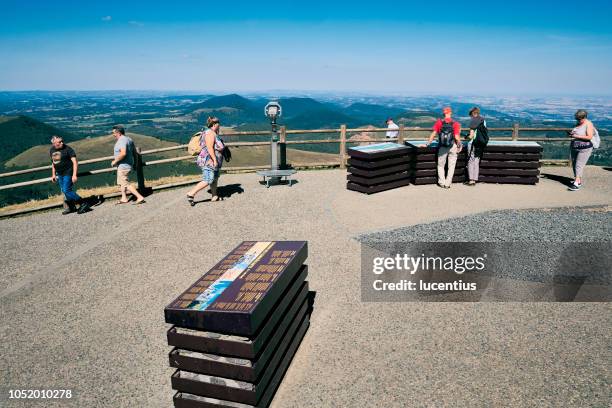puy de dome, auvergne, france - massif central stock pictures, royalty-free photos & images