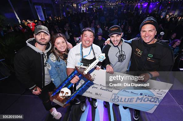 Eric Rentz Chef Eric Rentz accepts the Blue Moon's People's Choice Award for his ...