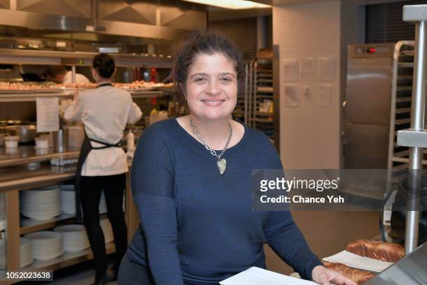 Alex Guarnaschelli attends Food Network and Cooking Channel New York City Wine and Food Festival presented by Capital One, a dinner with Alex...
