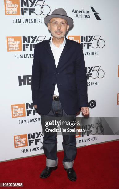 Director of Photography Benoit Delhomme attends the 56th New York Film Festival premiere of "At Eternity's Gate" at Alice Tully Hall, Lincoln Center...