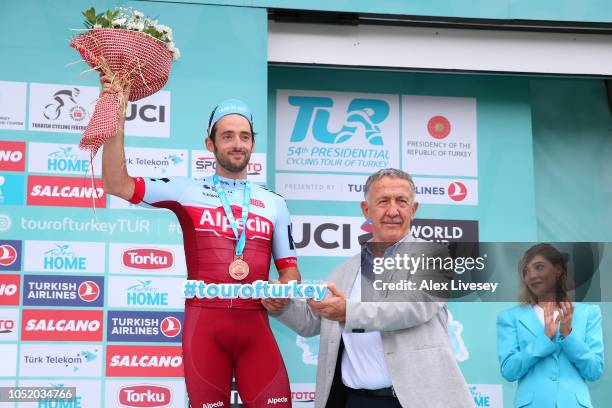 Podium / Nathan Haas of Australia and Team Katusha-Alpecin Silver Medal / Celebration / during the 54th Presidential Cycling Tour Of Turkey, Stage 5...