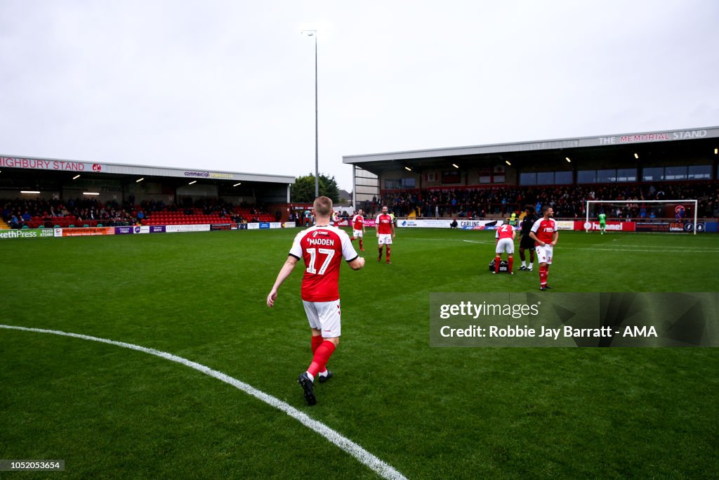 Fleetwood Town v Shrewsbury Town - Sky Bet League One