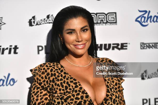 Stylist Rita Lowery attends the Strange 80's concert at The Fonda Theatre on October 12, 2018 in Los Angeles, California.