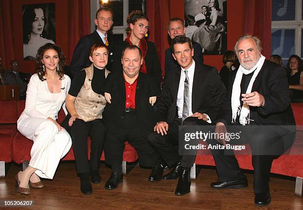 Singer Annette Dasch, Claudia Quasthoff, singer Thomas Quasthoff, host Markus Lanz, actor Maximilian Schell, : singer Max Raabe, singer Sylvia...