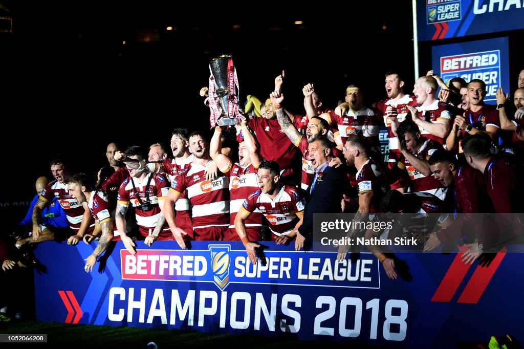 Warrington Wolves v Wigan Warriors - BetFred Super League Grand Final