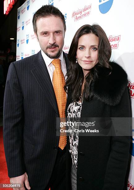 David Arquette and Courteney Cox Arquette